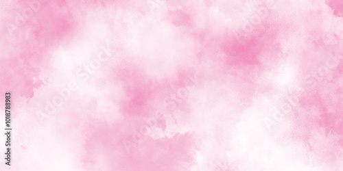 Decorative soft pink paper texture,  Grunge background frame Soft pink watercolor background,  bright and shinny lovely soft texture for design.