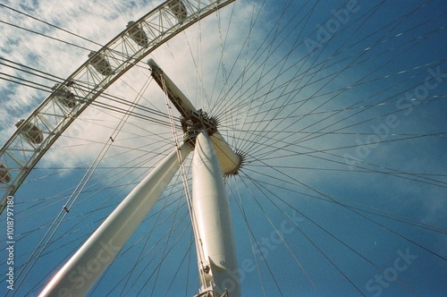 Panoramic wheel in London