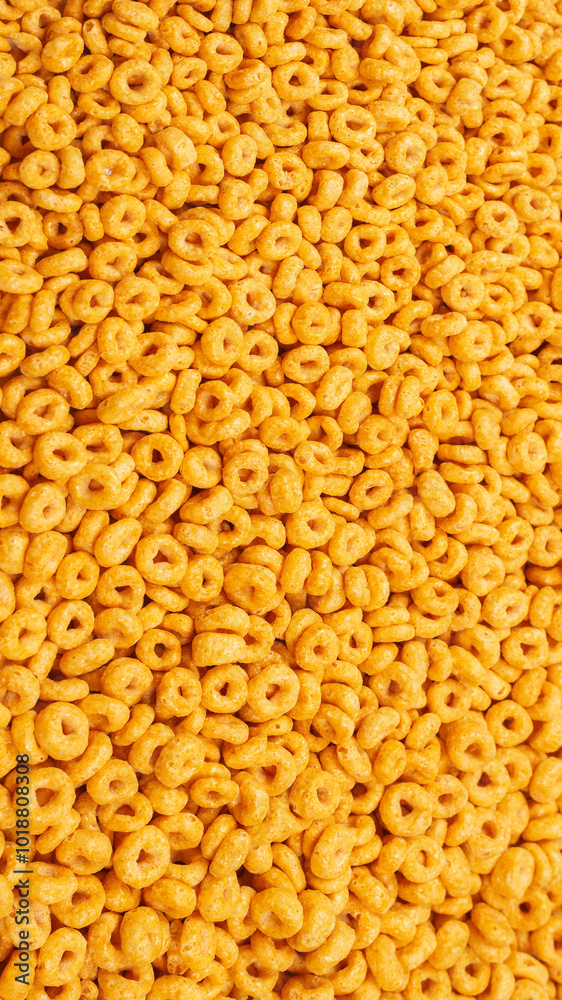 Corn-flakes background and texture. Top view. Corn-flakes background and texture. Top view.