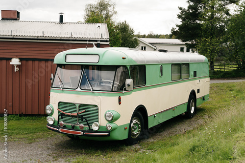 Vintage bus photo