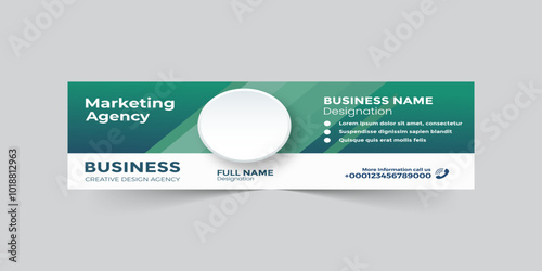 Modern Digital marketing agency Creative Banner Template Design