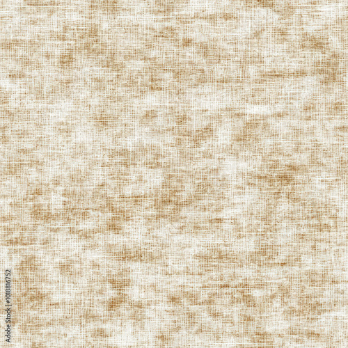 Seamless aged fabric texture pattern in neutral beige tones