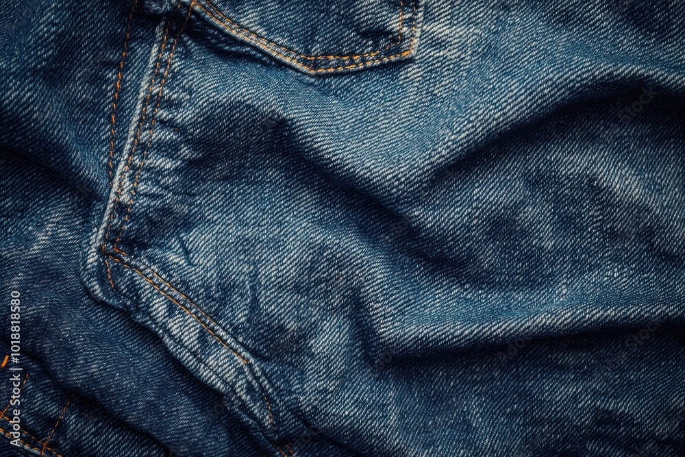 Close-Up Denim Texture Close-Up Denim Texture