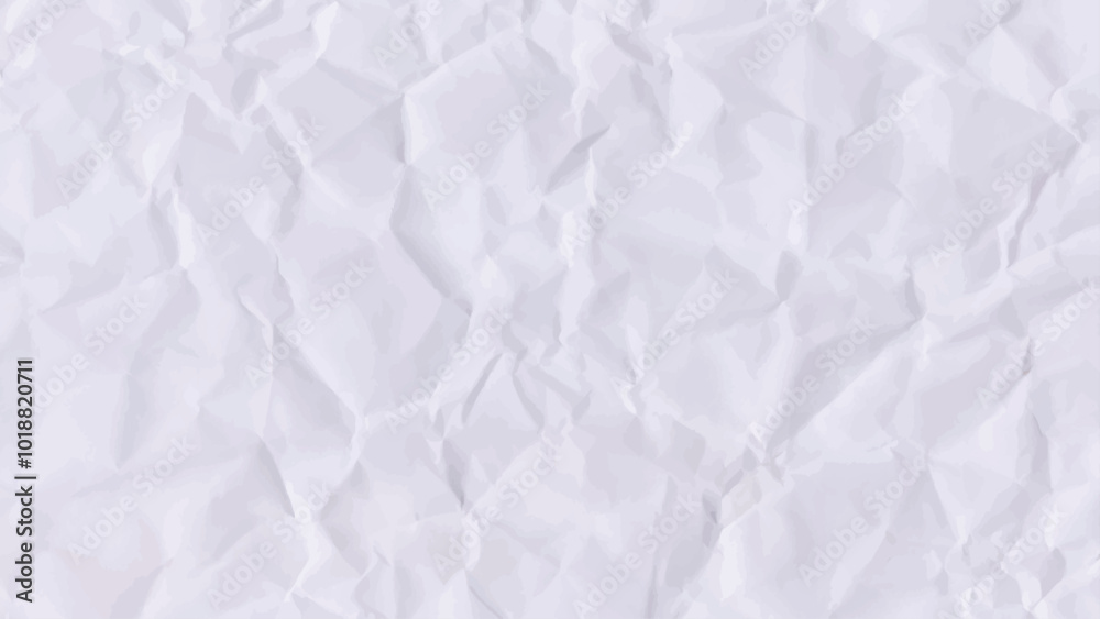 crumpled white paper texture