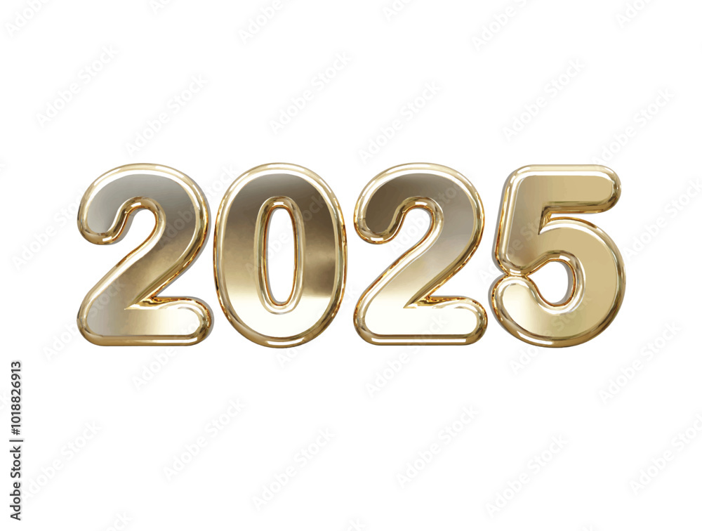 2025 new year text effect render 2025 new year text effect render