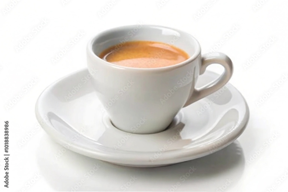 Espresso cup isolated on white background Espresso cup isolated on white background