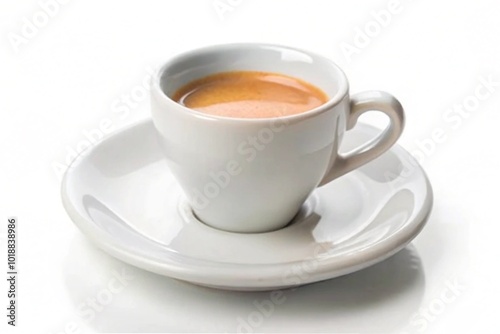 Wallpaper Mural Espresso cup isolated on white background  Torontodigital.ca