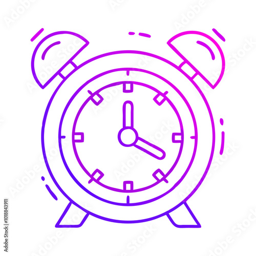 Alarm clock icon