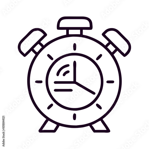 Alarm clock icon