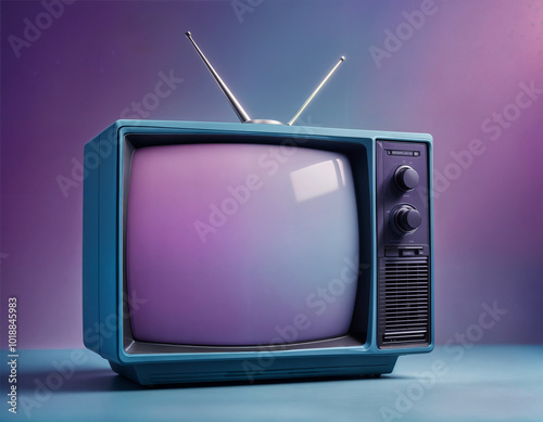 retro tv set