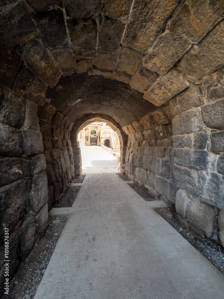 Obraz premium Roman amphitheatre at Beit She'An Israel
