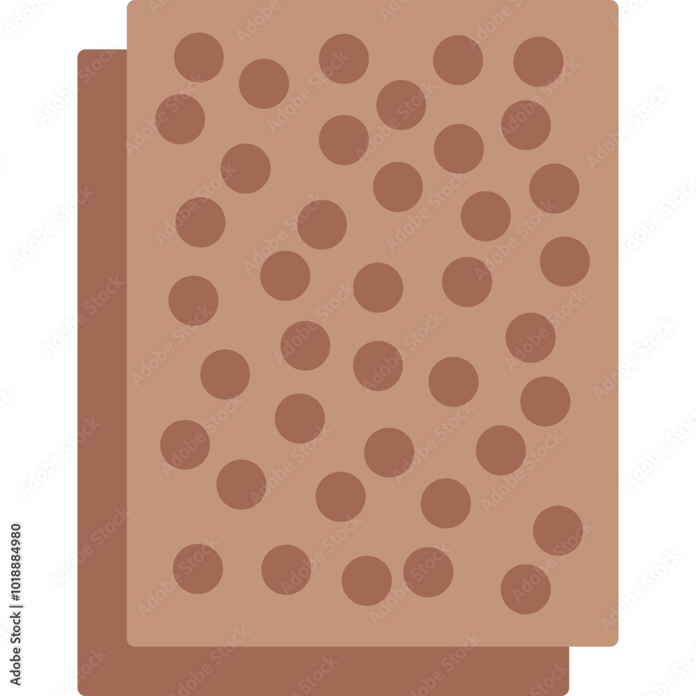 Fototapeta premium Sandpaper icon