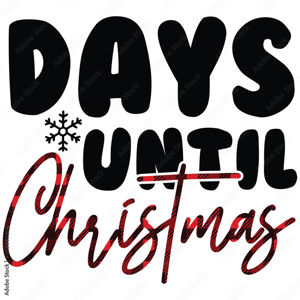 Obraz premium days until christmas