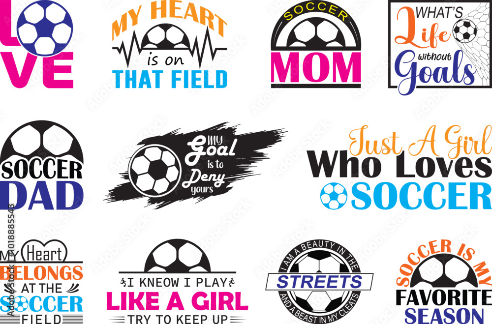 Naklejka premium Soccer Mom vector, Soccer Mom clipart, Soccer Mom silhouette.