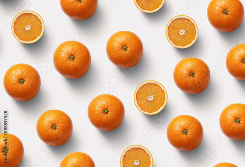  orange fruit on a white background