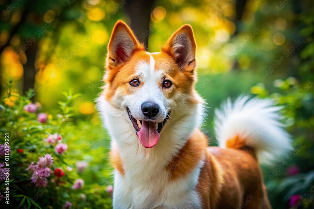 Majestic Bangkaew Dog in Natural Setting Showcasing Its Unique Coat and Playful Personality Majestic Bangkaew Dog in Natural Setting Showcasing Its Unique Coat and Playful Personality