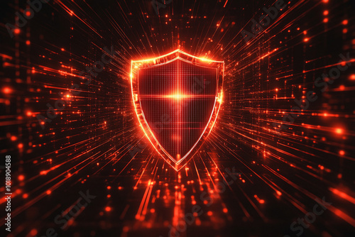 Cybersecurity, online security. Generative AI