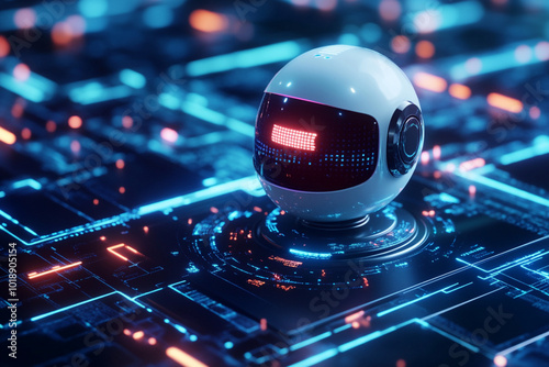 Cybersecurity, online security. Generative AI