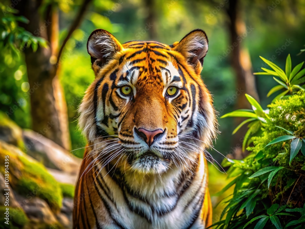 Fototapeta premium Majestic Wild Animal in Natural Habitat Captured in Stunning High Definition Photography for Nature Lovers