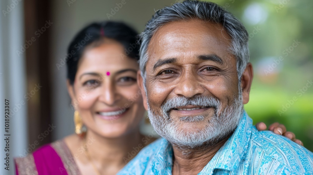 Elderly couple enjoying a joyful moment together in a lush garden setting during a sunny afternoon Elderly couple enjoying a joyful moment together in a lush garden setting during a sunny afternoon