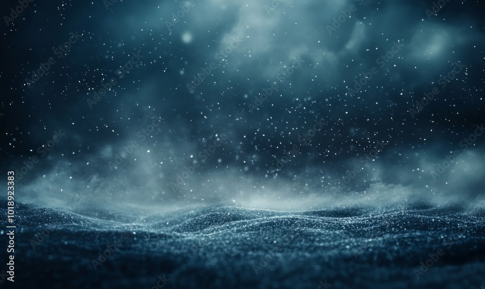 Moody night sky, grain texture, blur, light vignette Moody night sky, grain texture, blur, light vignette