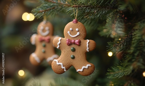 Playful gingerbread men ornaments sweet and festive decorations for your Christmas tree