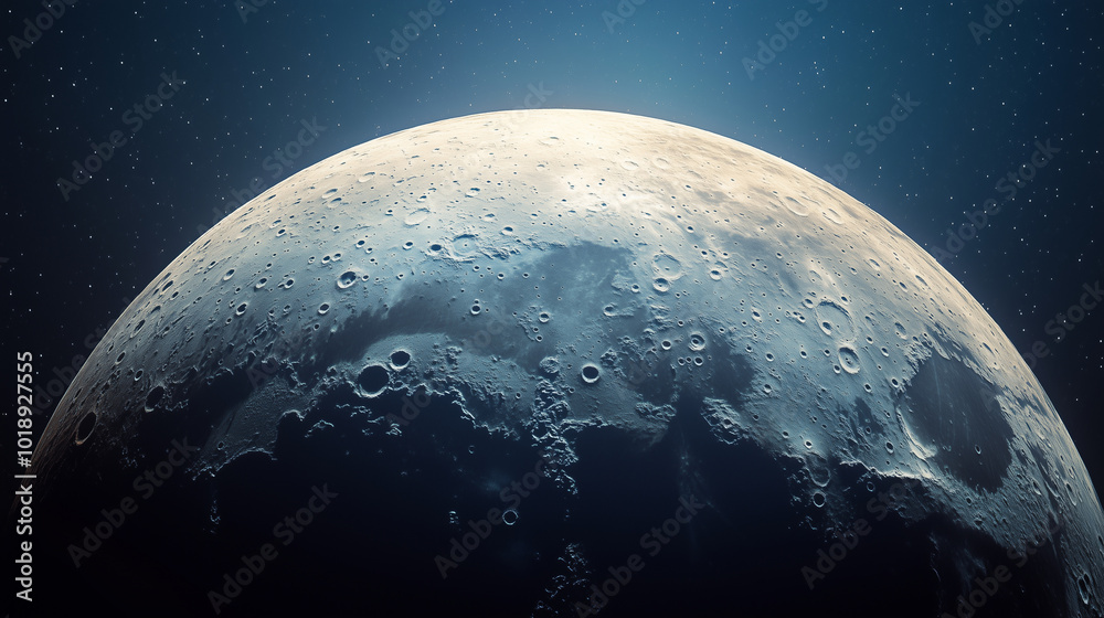 Ksi yc Nasz Naturalny Satelita Zawieszony W Pr ni Kosmosu Od ksi-yc-nasz-naturalny-satelita-zawieszony-w-pr-ni-kosmosu-od