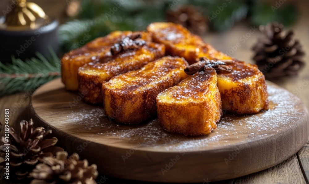 Traditional Spanish Torrijos. Dessert for Christmas or Easter in Spain Traditional Spanish Torrijos. Dessert for Christmas or Easter in Spain