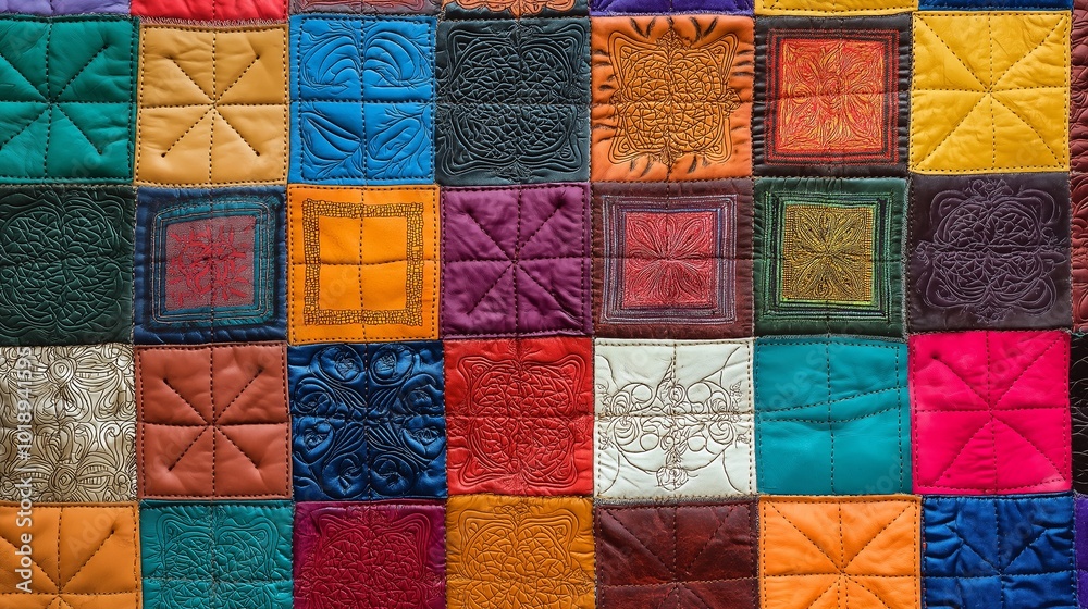 india leather background patchwork india leather background patchwork