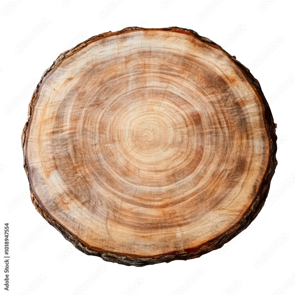 Fototapeta premium cross section of tree trunk