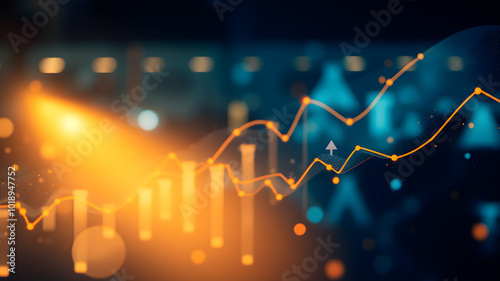Global Business concept. Finance and Investment concept. AI generated image, ai