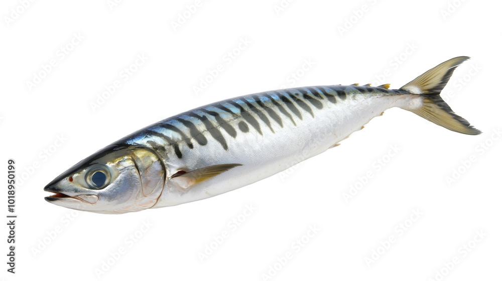 A fish with a blue stripe on its side A fish with a blue stripe on its side