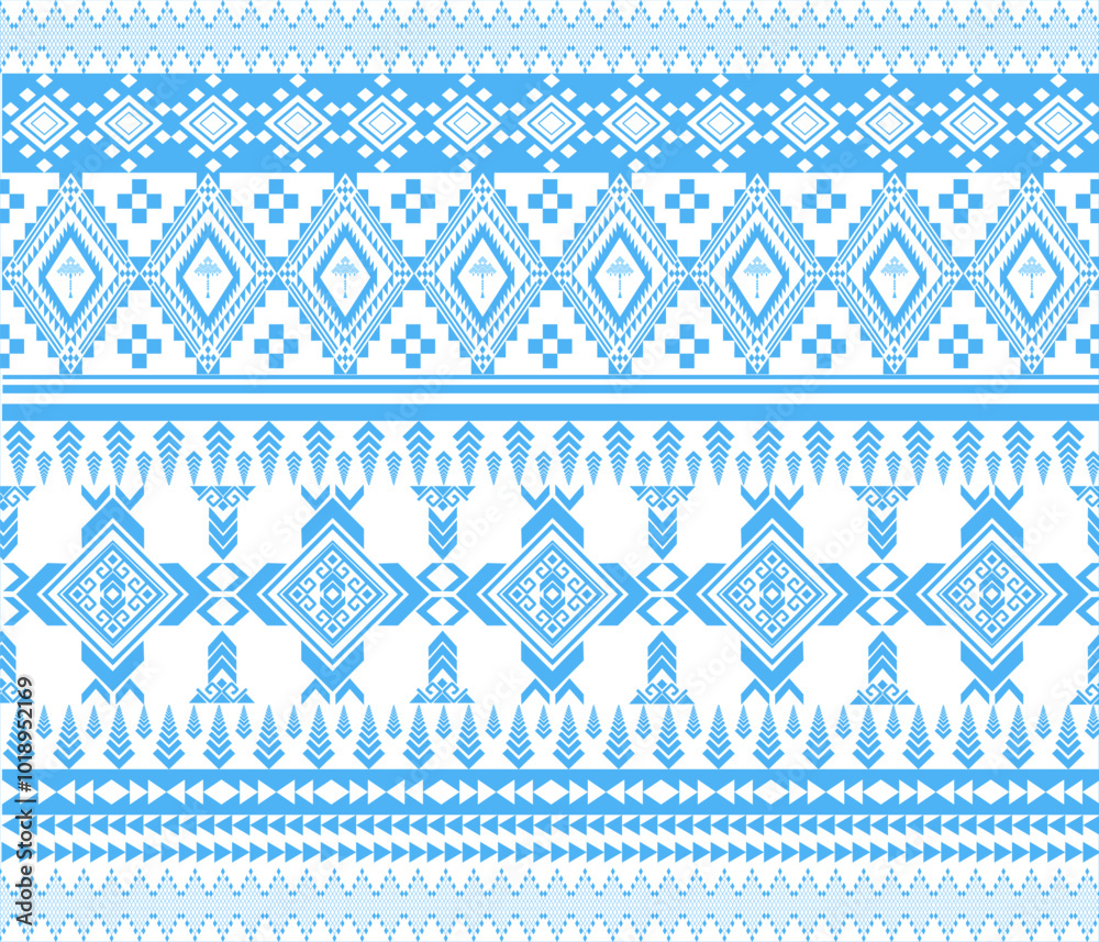 Geometric ethnic seamless Traditional, abric, Navajo, Native. american, ornate elements with ethnic patterns design for textiles, rugs, clothing.