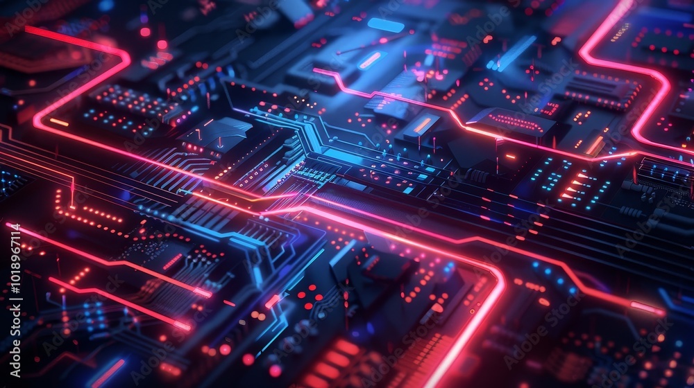 Modern digital landscape a vibrant representation of data flow with glowing lines and nodes Modern digital landscape a vibrant representation of data flow with glowing lines and nodes