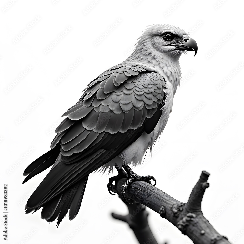 Obraz premium eagle on a branch