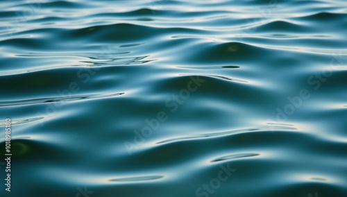 Sea water surface elements in a clean cut-out format