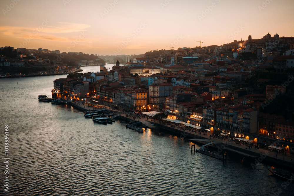 Panoramic View of Porto, Portugal Panoramic View of Porto, Portugal