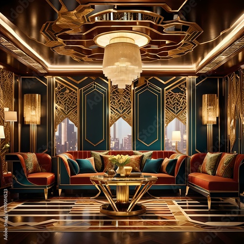 art deco interior