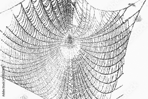 spider web holloween element dot stripple art. texture interior background. set of graphics elements drawing design. 
