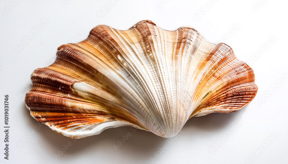 sea shells, isolated on a clean white background sea shells, isolated on a clean white background