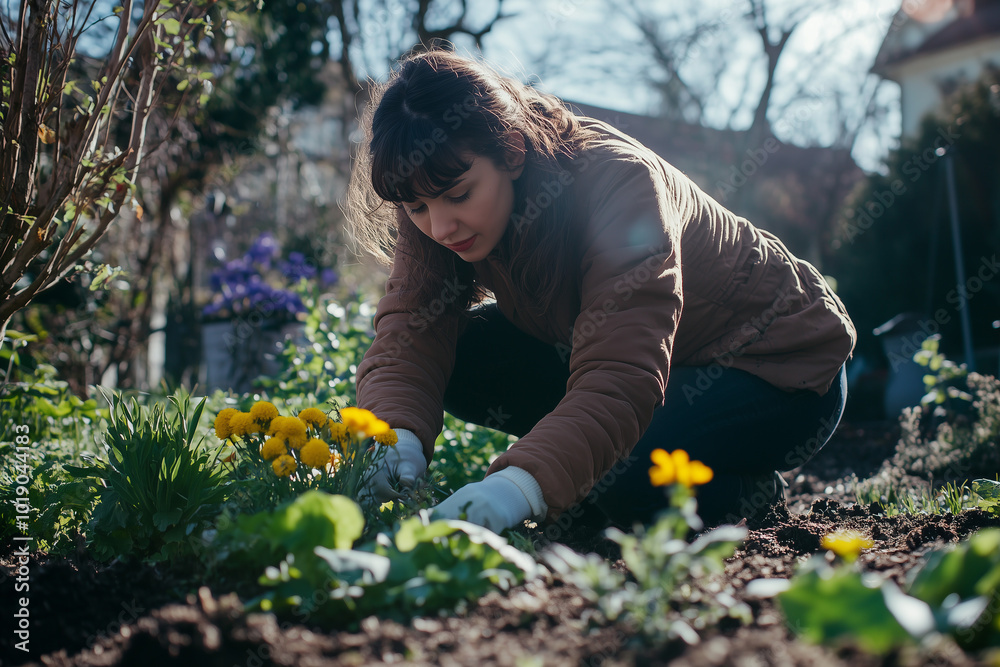 A group of activists planting trees in an urban setting, transforming a concrete area into a green space. A group of activists planting trees in an urban setting, transforming a concrete area into a green space.