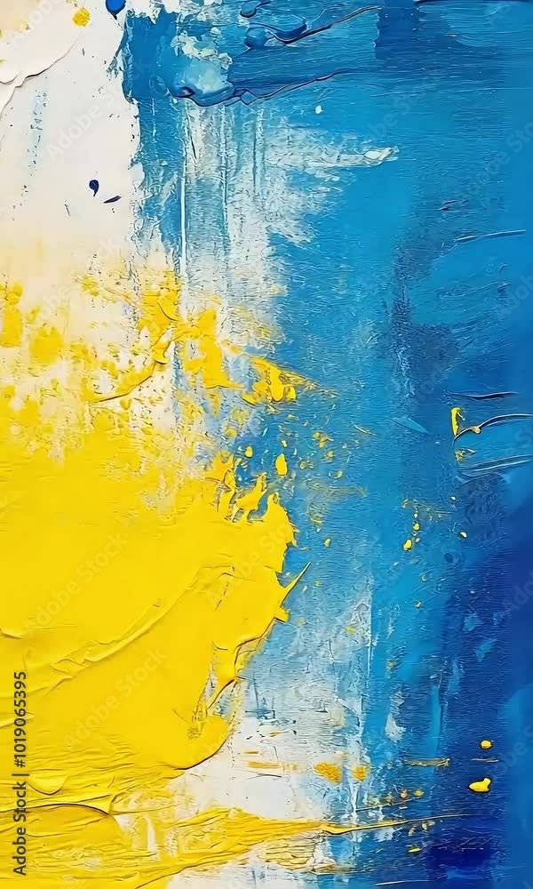 blue yellow abstract background at the hand draw blue yellow abstract background at the hand draw