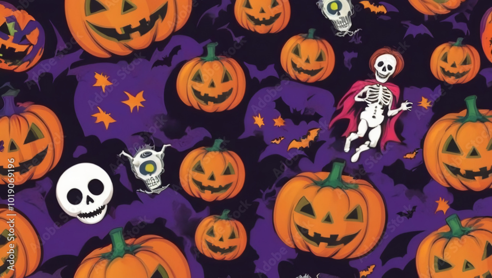 halloween seamless background halloween seamless background