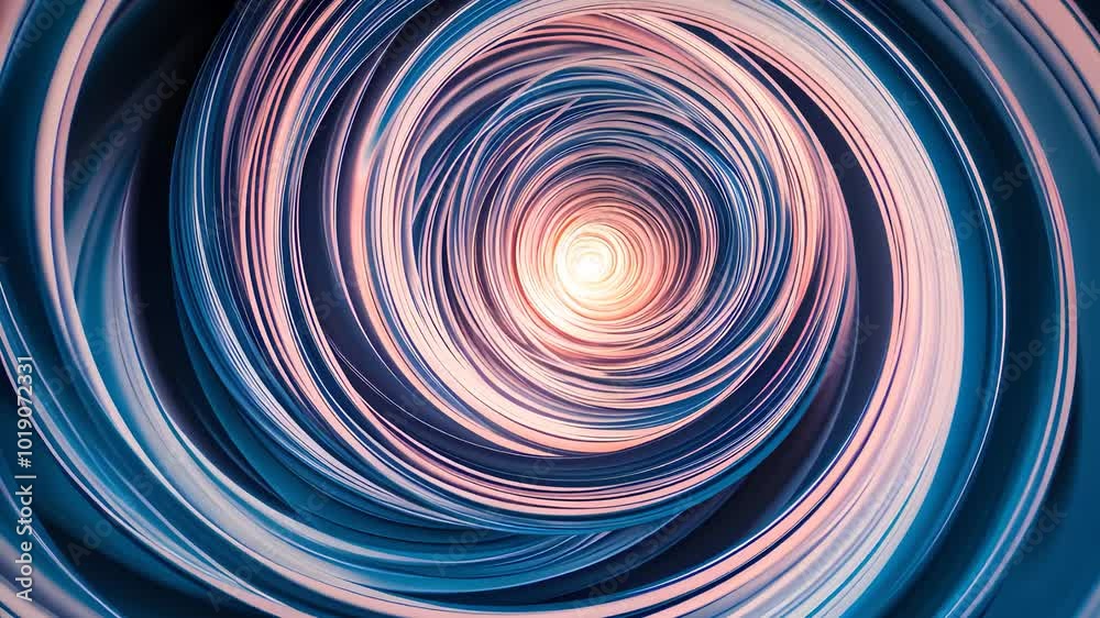 Mesmerizing Abstract Spiral Light Tunnel in Motion Mesmerizing Abstract Spiral Light Tunnel in Motion