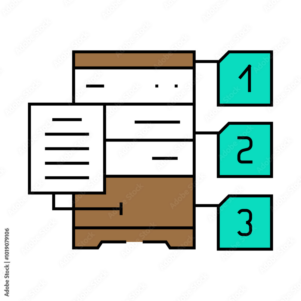 query optimization database line icon vector. query optimization database sign. isolated symbol illustration query optimization database line icon vector. query optimization database sign. isolated symbol illustration