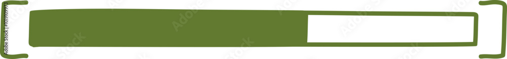 Handdrawn Loading Bar Progress Indicator Handdrawn Loading Bar Progress Indicator