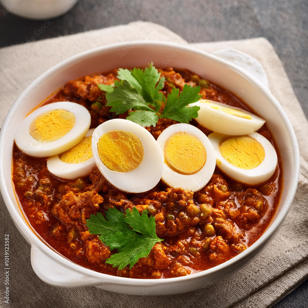 キーマカレー AI生成画像 キーマカレー AI生成画像