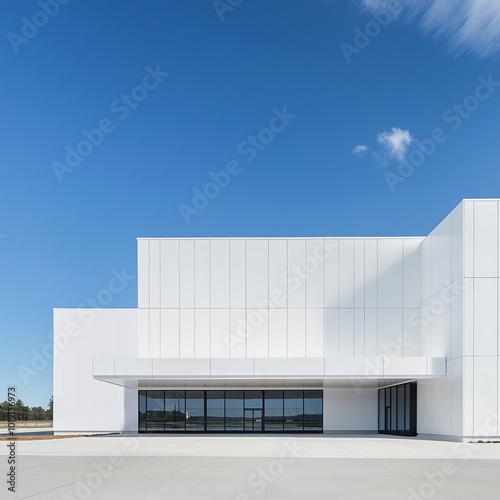 Bridal Essentials: Front View of a Bridal Supplies Warehouse Highlighting Availability