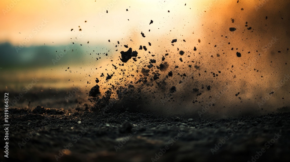 Obraz premium Retro film background, scratched image, dust and light leaks