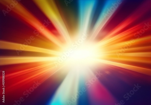 abstract background with rays